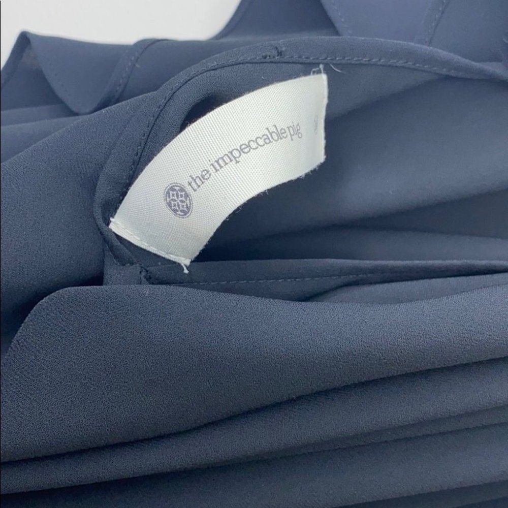 The Impeccable Pig Black Dress Low Back size M - Picture 7 of 7